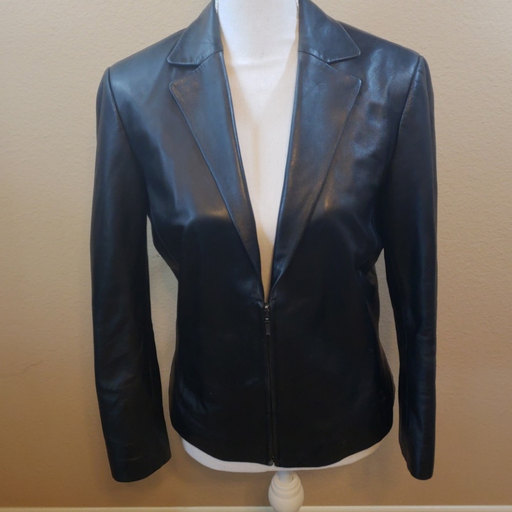 Paolo Santini Italy Leather Jacket